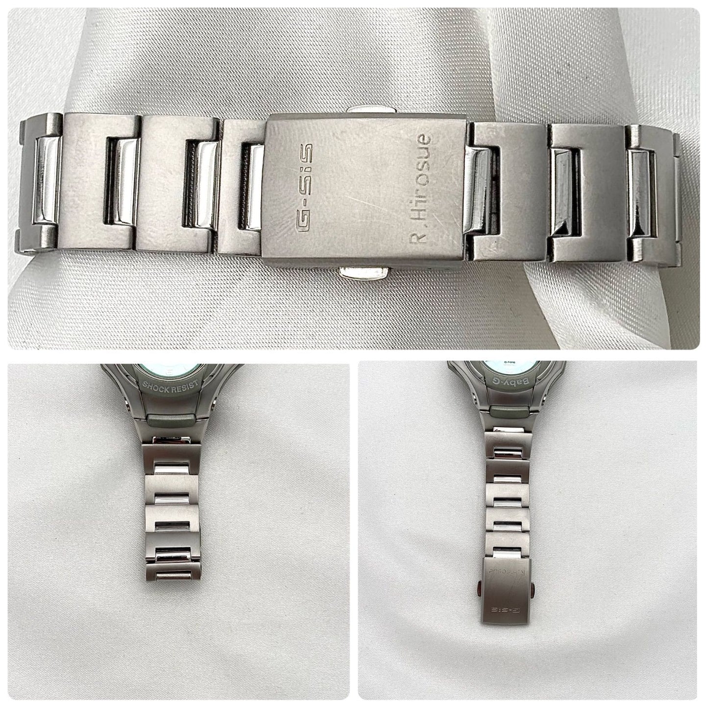 Casio Baby-G Watch Model STG-100 in Silver with Ice Blue Dial and 100 M Water Resistance — Japan Import