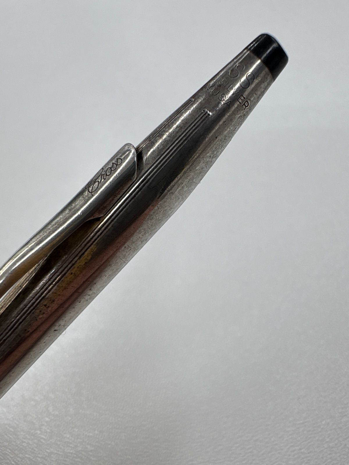 Cross Sterling Classic Century Twist Ballpoint Pen Silver Made in USA