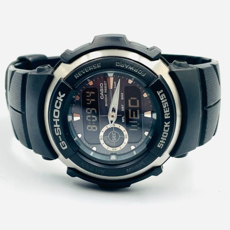 Casio G-Shock G-300 Combination Model Module 3750 Black Men's Wristwatch — Japan Import