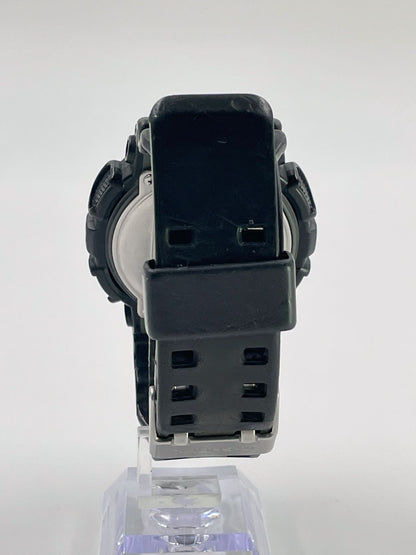 Casio G-Shock GA-110 Watch in Matte Black with Digital and Analog Display — Japan Import