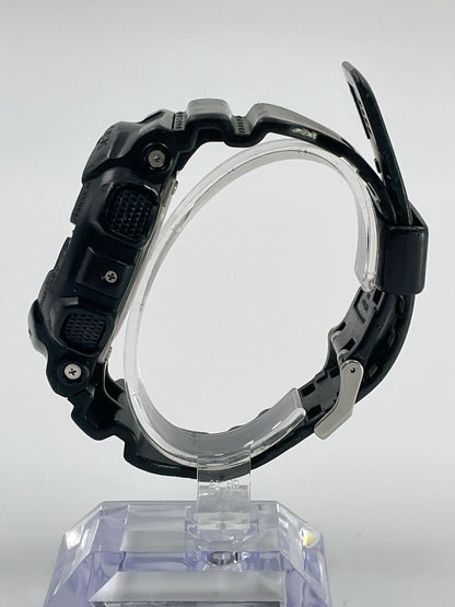 Casio G-Shock GA-110 Watch in Matte Black with Digital and Analog Display — Japan Import