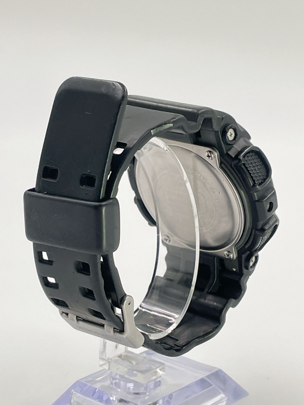 Casio G-Shock GA-110 Watch in Matte Black with Digital and Analog Display — Japan Import