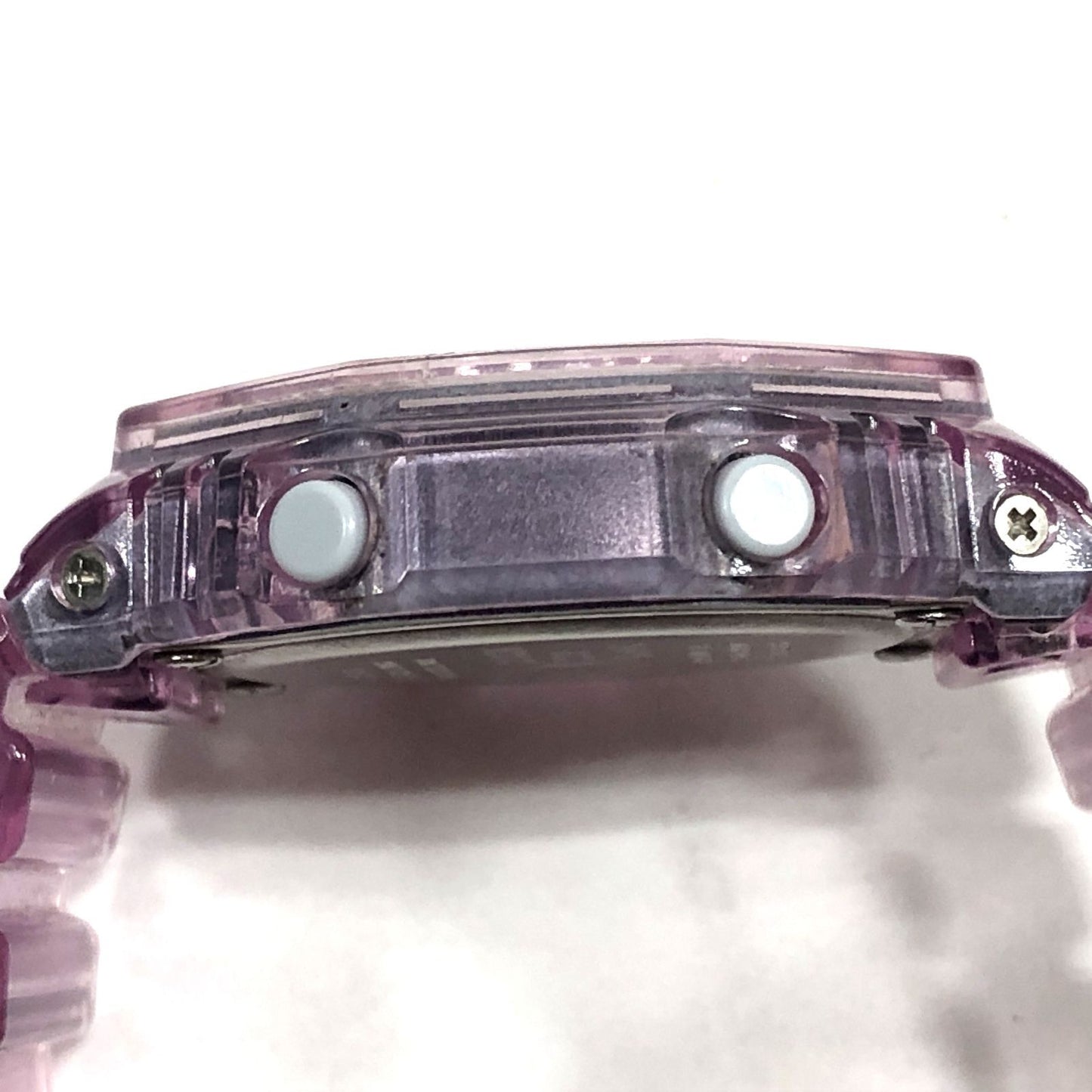 Casio G-Shock GMA-S2100SK Metallic Skeleton Pink Digital Analog Watch Women Used — Japan Import