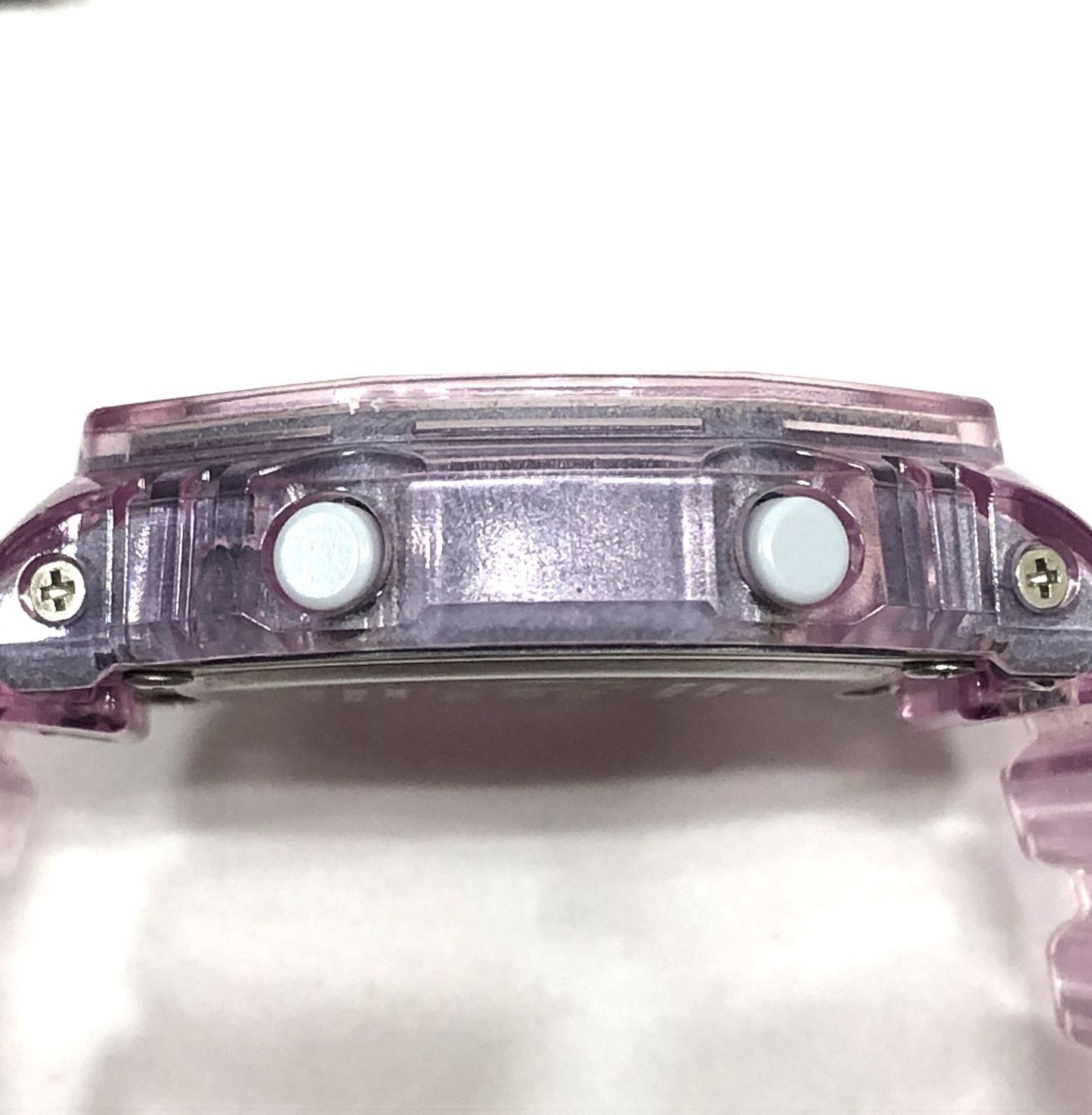 Casio G-Shock GMA-S2100SK Metallic Skeleton Pink Digital Analog Watch Women Used — Japan Import