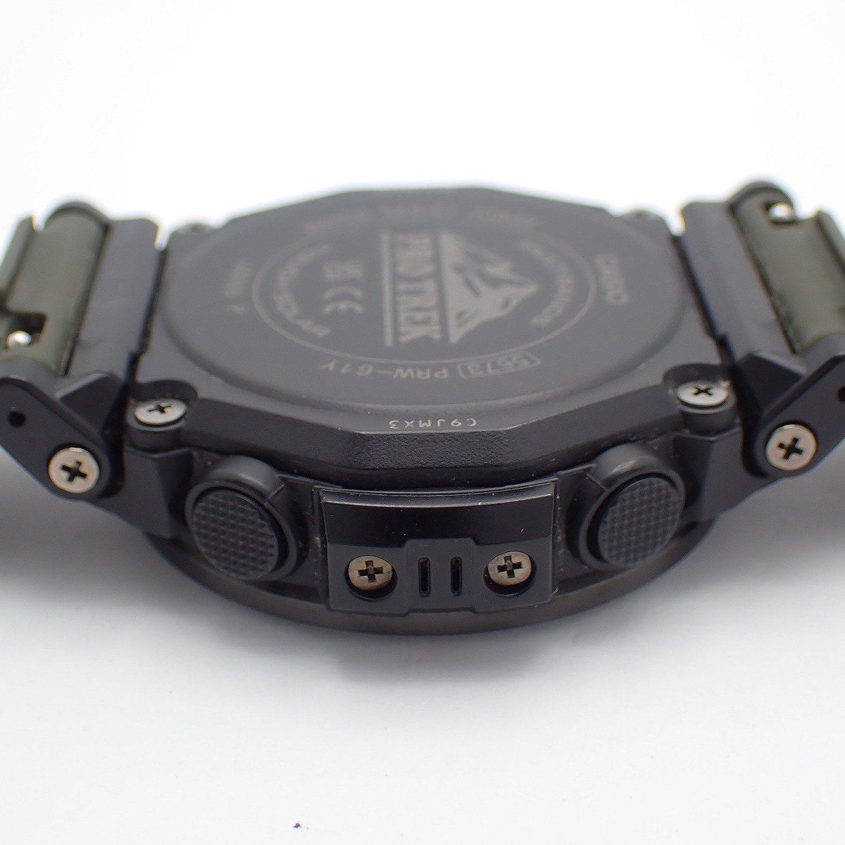 Casio Pro Trek Climber Line Triple Sensor Ver.3 Solar Atomic Watch Khaki PRW-61Y-3JF — Japan Import