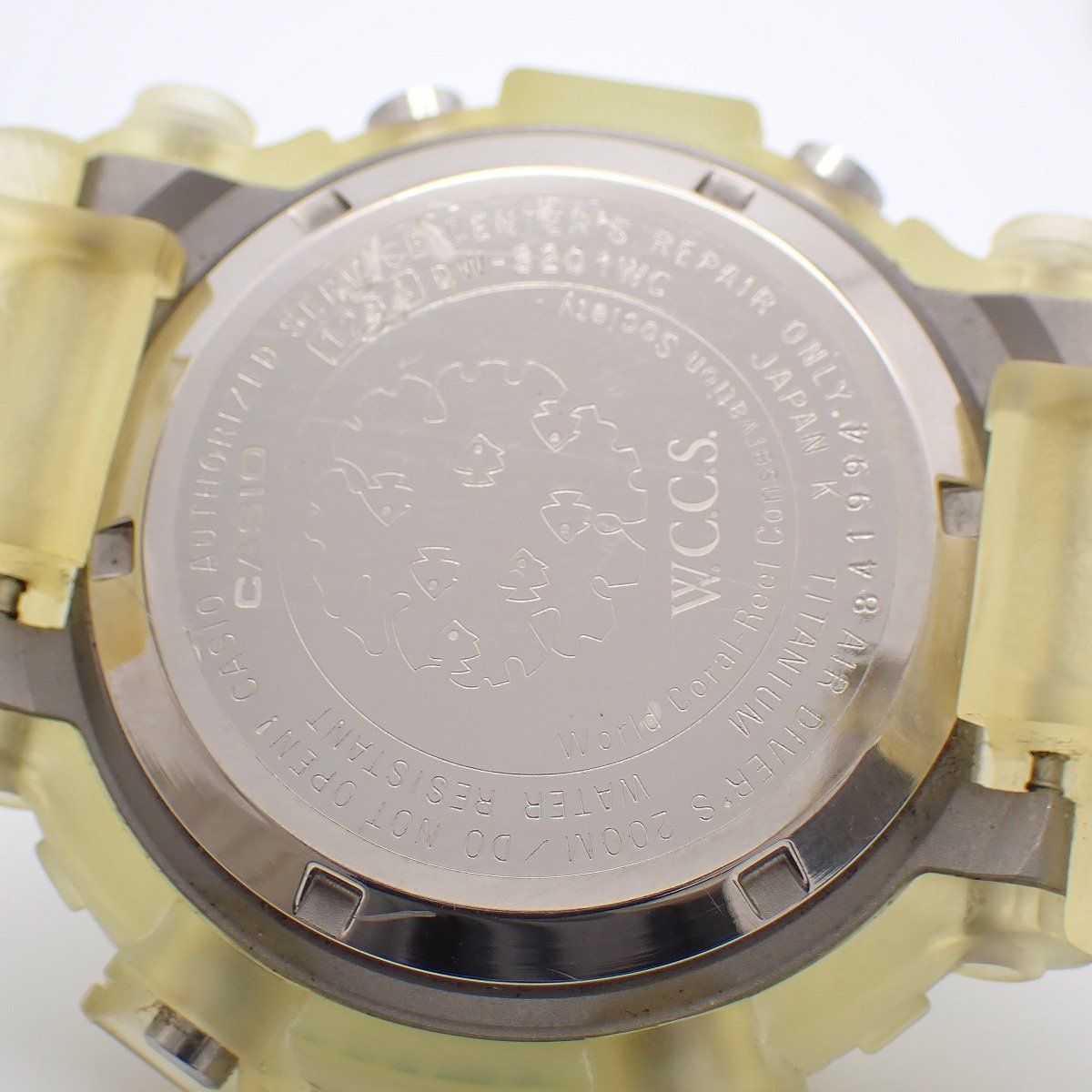 Casio G-Shock Frogman W.C.C.S. Official Model Quartz Watch DW-8201WC-2T — Japan Import