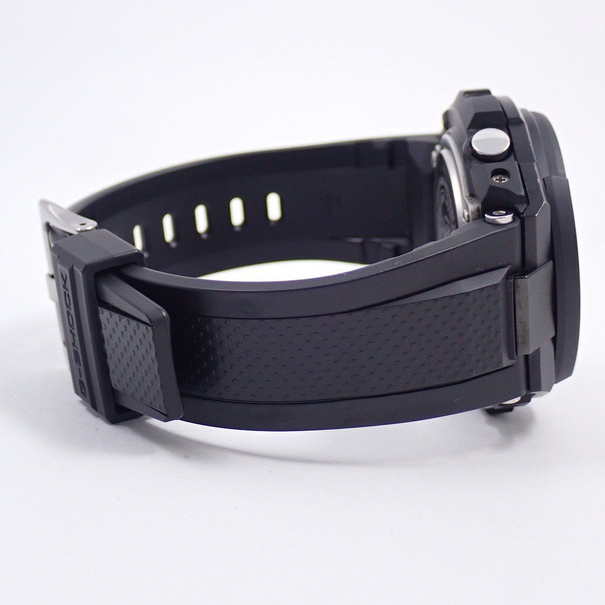 Casio G-Shock GSteel Solar Radioatomic Ana-Digi Mens Watch Black Genuine Resin Band GST-W100G-1BJF — Japan Import