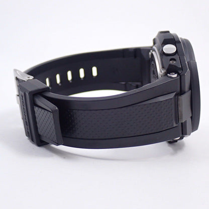 Casio G-Shock GSteel Solar Radioatomic Ana-Digi Mens Watch Black Genuine Resin Band GST-W100G-1BJF — Japan Import