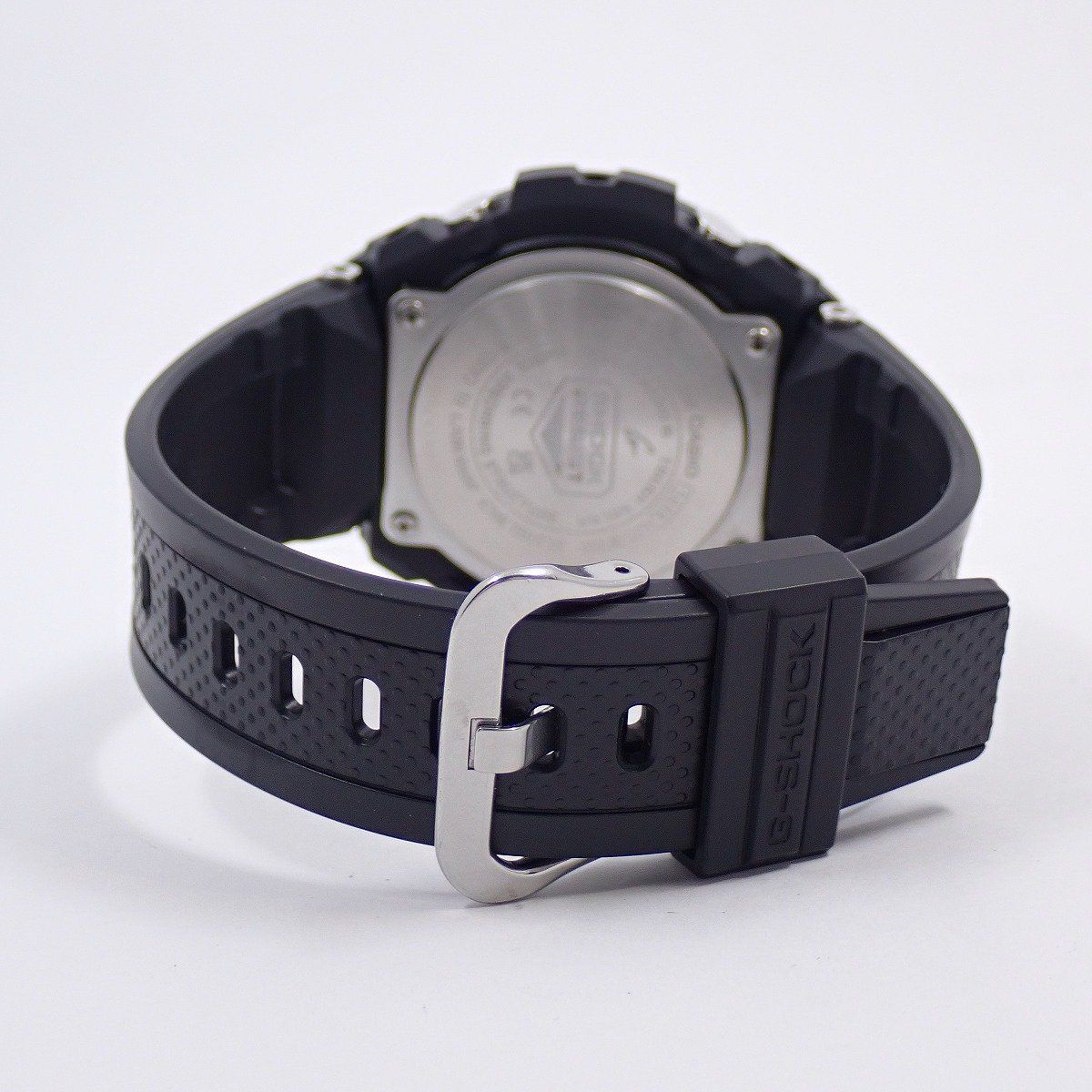 Casio G-Shock GSteel Solar Radioatomic Ana-Digi Mens Watch Black Genuine Resin Band GST-W100G-1BJF — Japan Import