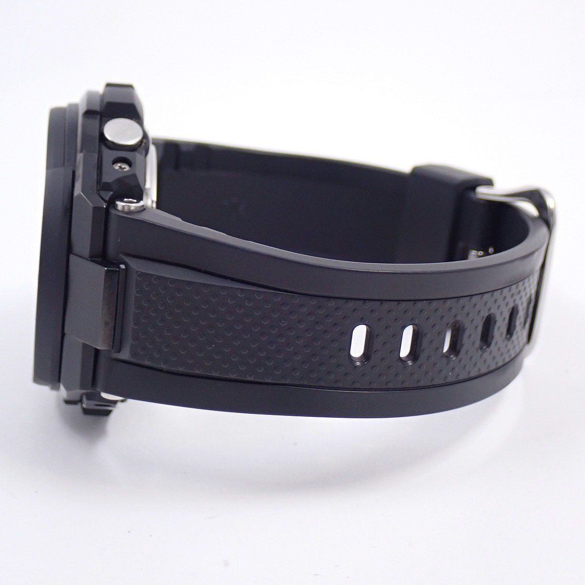 Casio G-Shock GSteel Solar Radioatomic Ana-Digi Mens Watch Black Genuine Resin Band GST-W100G-1BJF — Japan Import