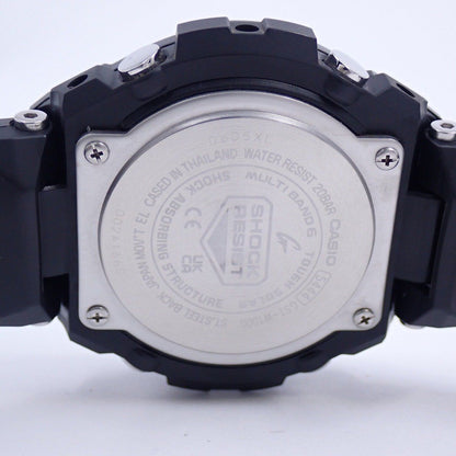 Casio G-Shock GSteel Solar Radioatomic Ana-Digi Mens Watch Black Genuine Resin Band GST-W100G-1BJF — Japan Import