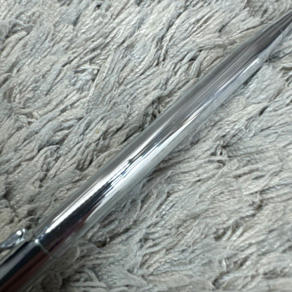 Cross Twist silver color ballpoint pen with twist mechanism imported from Japan