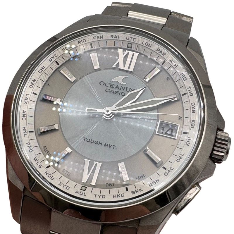 Casio Oceanus OCW-S100 Multiband6 Solar Titanium Watch with Sapphire Glass