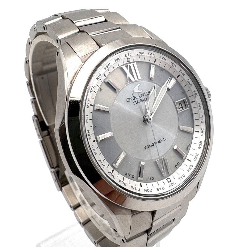 Casio Oceanus OCW-S100 Multiband6 Solar Titanium Watch with Sapphire Glass