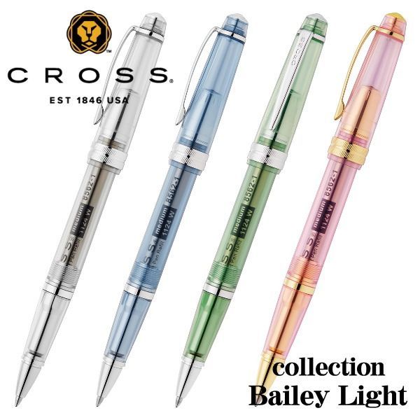 Cross Bailey Light Collection Ballpoint Pen 5 Colors for Casual and Business Use — Japan Import