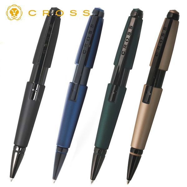 Cross Select Tip Rollerball Pen Edge Matte Series Black Blue Hazel Water-based Pen NAT0555 — Japan Import
