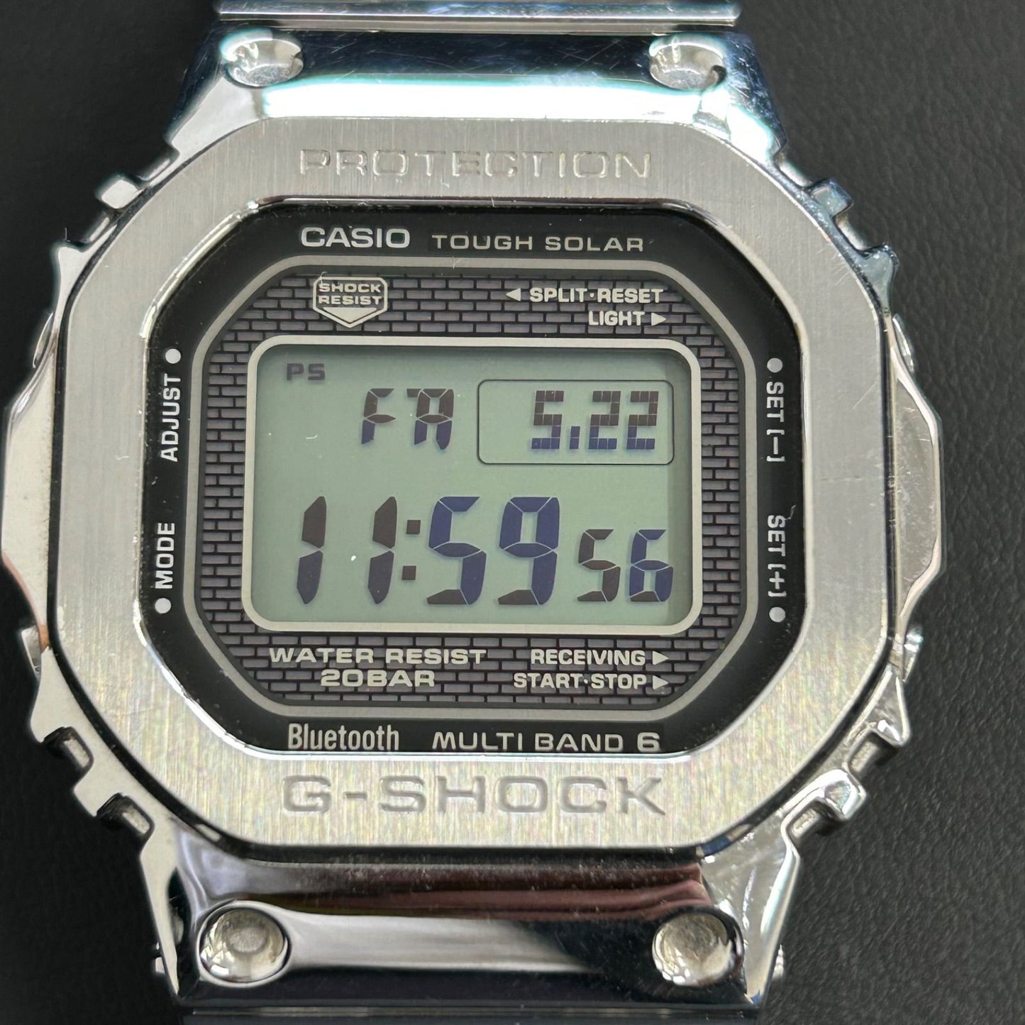 Casio G-Shock GMW-B5000 Digital Series Square Watch with Chronograph and Bluetooth — Japan Import