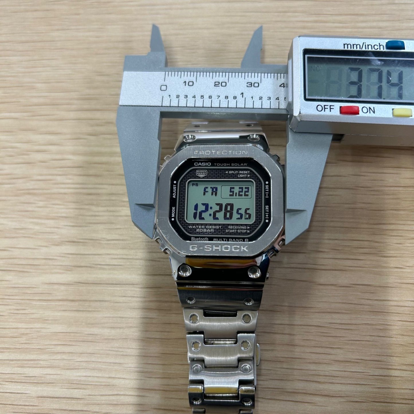 Casio G-Shock GMW-B5000 Digital Series Square Watch with Chronograph and Bluetooth — Japan Import
