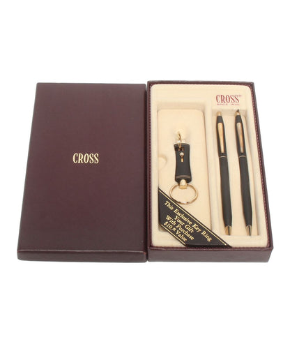 Cross Classic Century Ballpoint Pen Mechanical Pencil Keyring 3-Piece Set — Japan Import