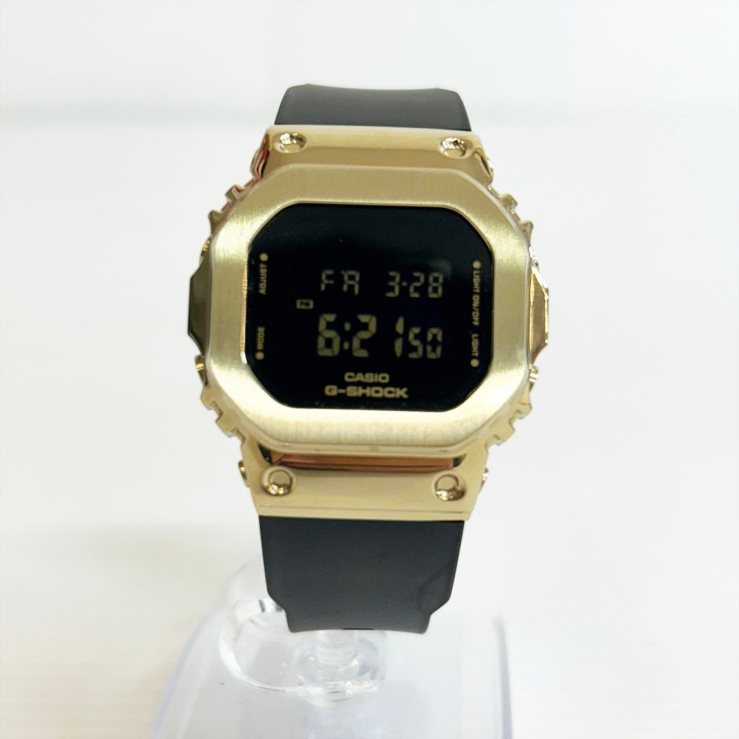 Casio G-Shock GM-S5600GB Mid-Size Metal Cover Watch in Gold Js3-60 — Japan Import
