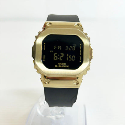 Casio G-Shock GM-S5600GB Mid-Size Metal Cover Watch in Gold Js3-60 — Japan Import
