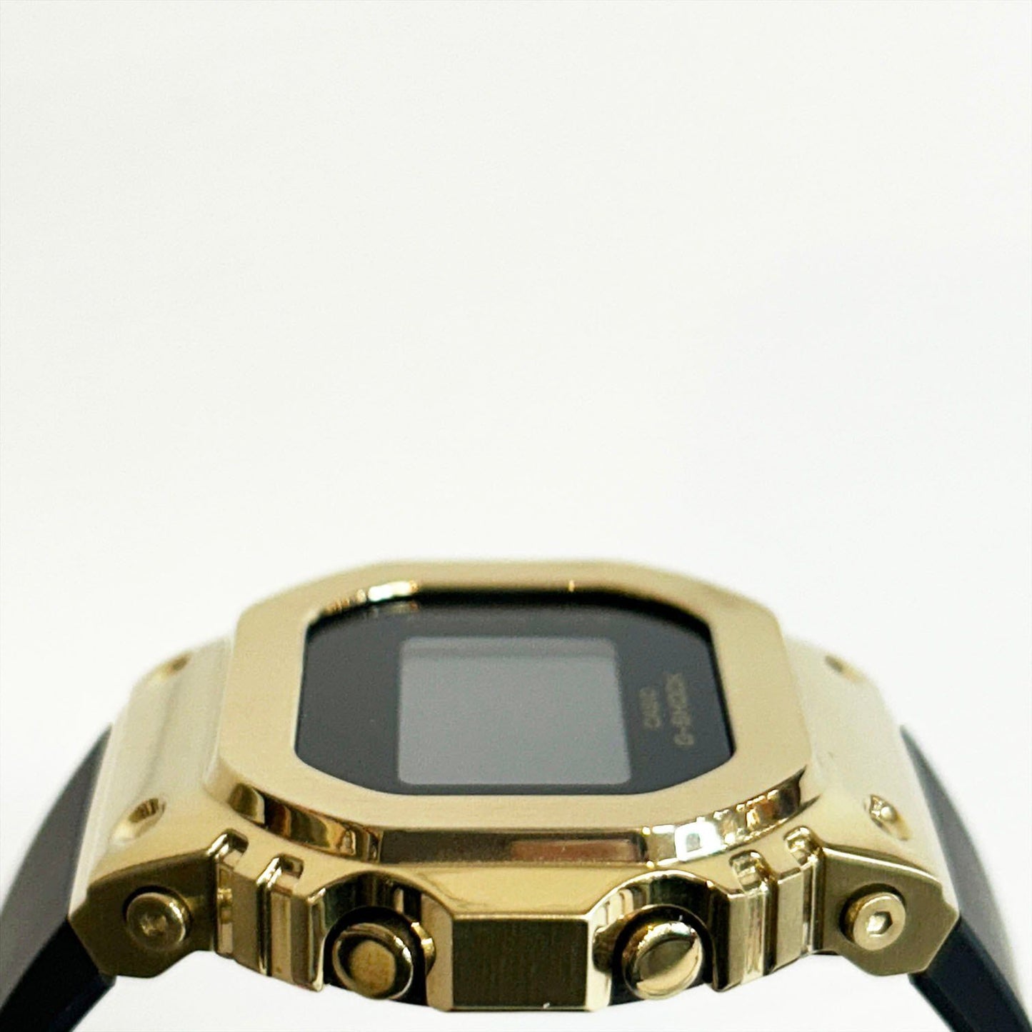 Casio G-Shock GM-S5600GB Mid-Size Metal Cover Watch in Gold Js3-60 — Japan Import