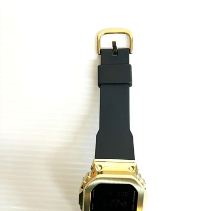 Casio G-Shock GM-S5600GB Mid-Size Metal Cover Watch in Gold Js3-60 — Japan Import
