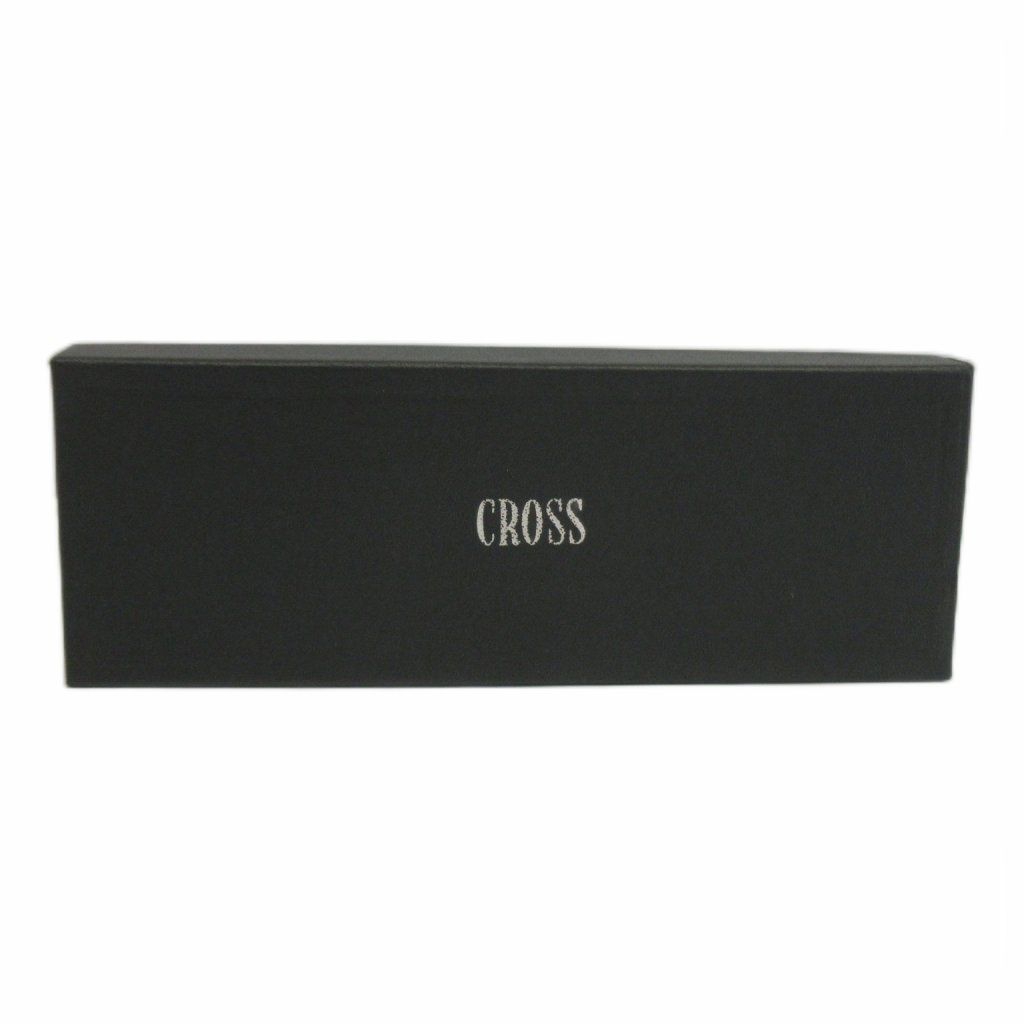 Cross Ballpoint Pen Twist Logo Silver /XZ ■GY18 Brand Name Stationery Writing Instrument