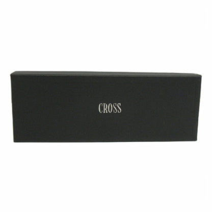 Cross Ballpoint Pen Twist Logo Silver /XZ ■GY18 Brand Name Stationery Writing Instrument