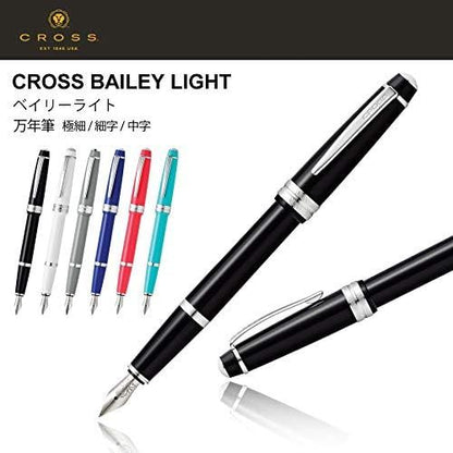 Cross Bailey Light White Fountain Pen Model NAT0746-2MS