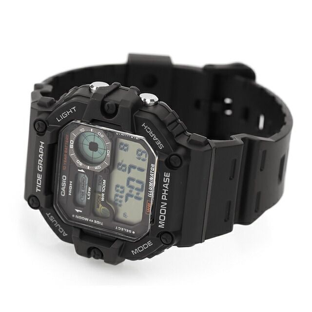 Casio W-1700H-1AVDF Digital Watch for Men — Japan Import