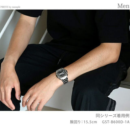 Casio G-Shock G-Steel GST-B600 Series Solar Watch Model GST-B600A-1A6DR — Japan Import