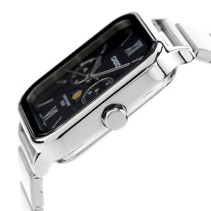 Casio Standard Series MTP-M305D-1A2VDF Men’s Analog Watch with Black Dial and Silver Band — Japan Import