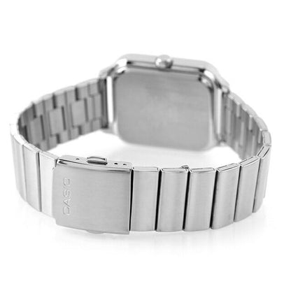 Casio Standard Series MTP-M305D-1A2VDF Men’s Analog Watch with Black Dial and Silver Band — Japan Import