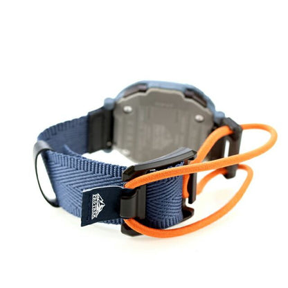 Casio Pro Trek PRJ-B001B-2DR Watch with Analog-Digital Display Solar Powered Black Dial Blue Cross Band