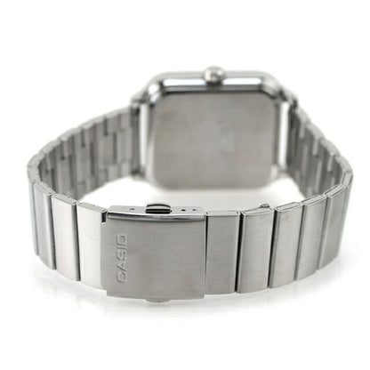 Casio Standard MTP-M305D-1AVDF Men's Watch, Silver Stainless Steel Case and Band — Japan Import