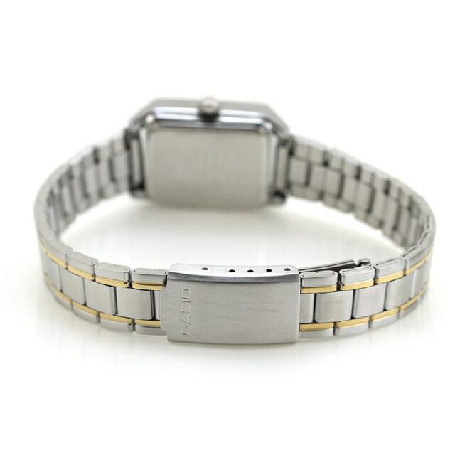 Casio Standard Series LTP-V007SG-9EDF Quartz Watch with Gold Dial and Silver Band — Japan Import