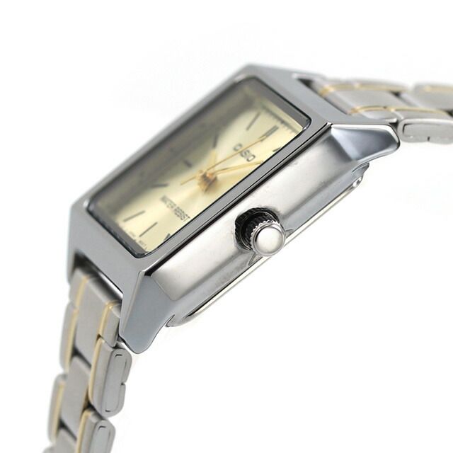 Casio Standard Series LTP-V007SG-9EDF Quartz Watch with Gold Dial and Silver Band — Japan Import