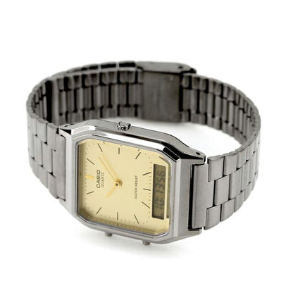 Casio Vintage Cheap Casio Men'S Watch AQ-230GG-9ADF Quartz Analog-Digital Japan Import