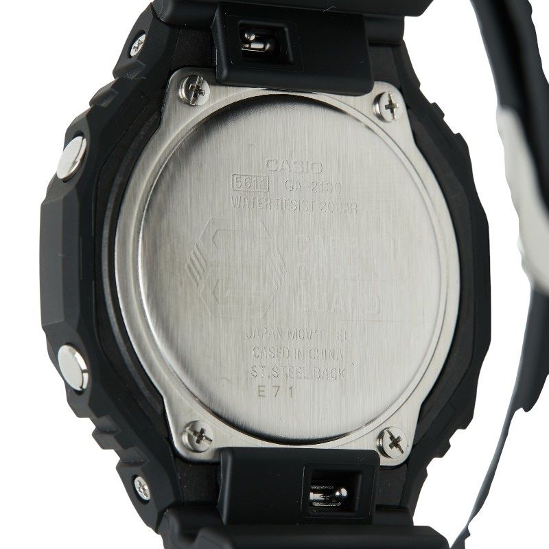 Casio Series GA-2100-1AFJF Watch with Octagon Case and Carbon Material for Men — Japan Import