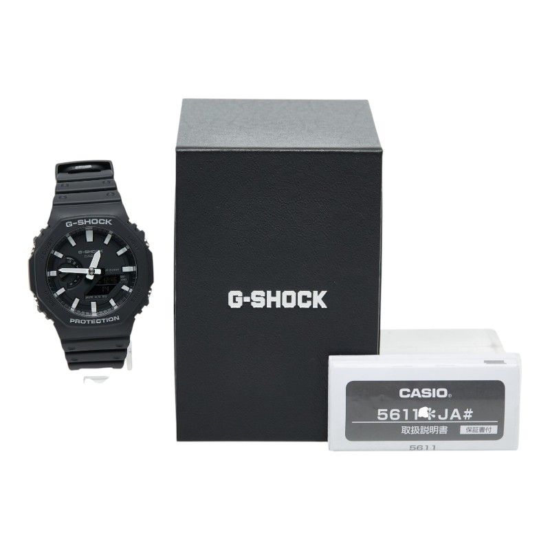 Casio Series GA-2100-1AFJF Watch with Octagon Case and Carbon Material for Men — Japan Import