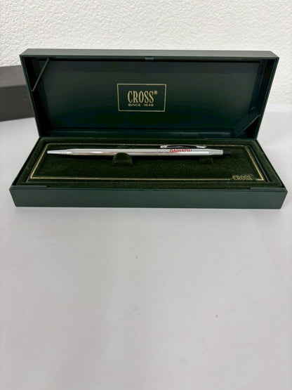 Burberry Cross Gift Set of Two Premium Ballpoint Pens with Boxes — Japan Import