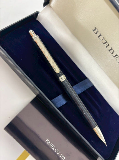 Burberry Cross Gift Set of Two Premium Ballpoint Pens with Boxes — Japan Import