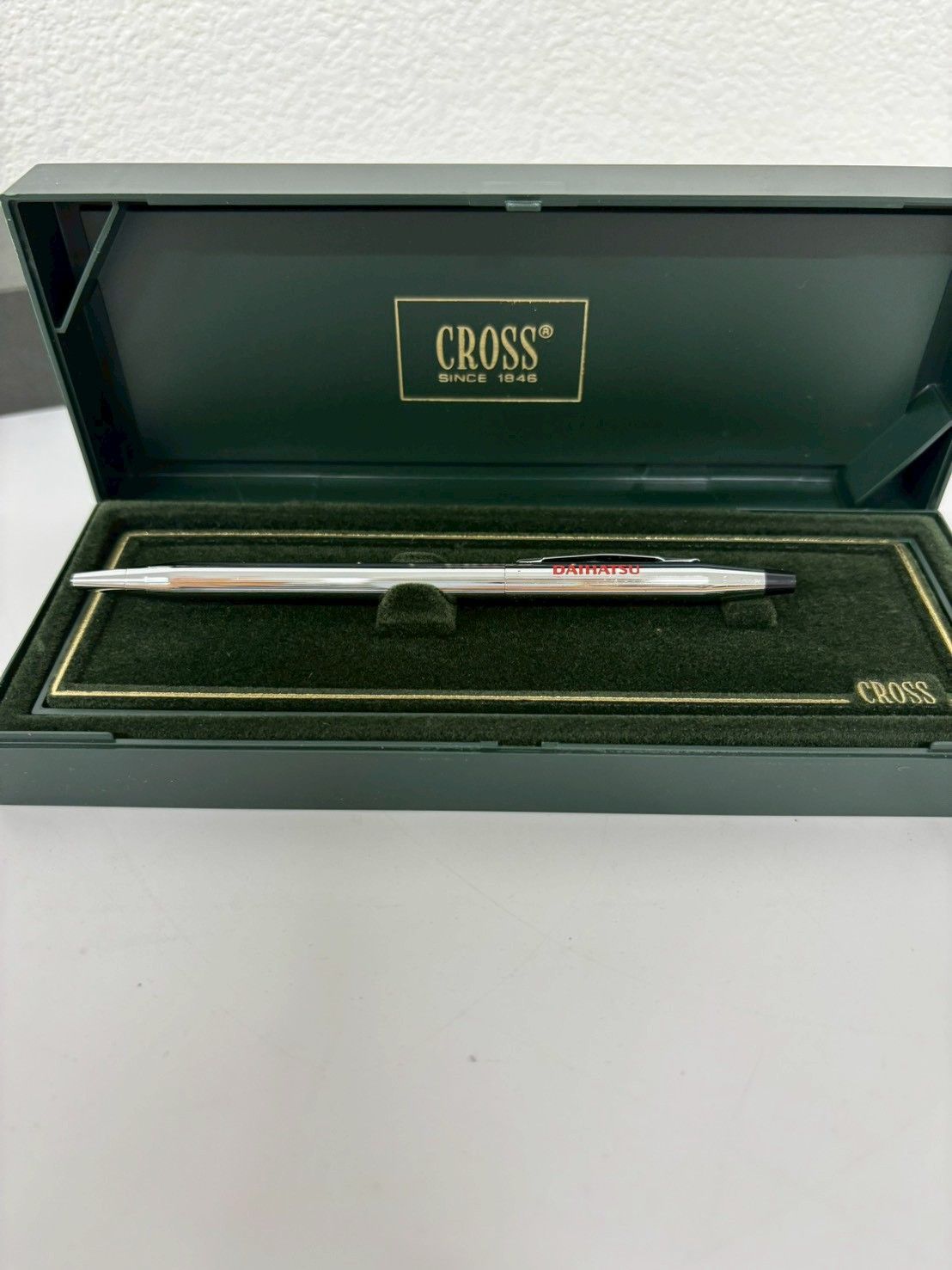Burberry Cross Gift Set of Two Premium Ballpoint Pens with Boxes — Japan Import