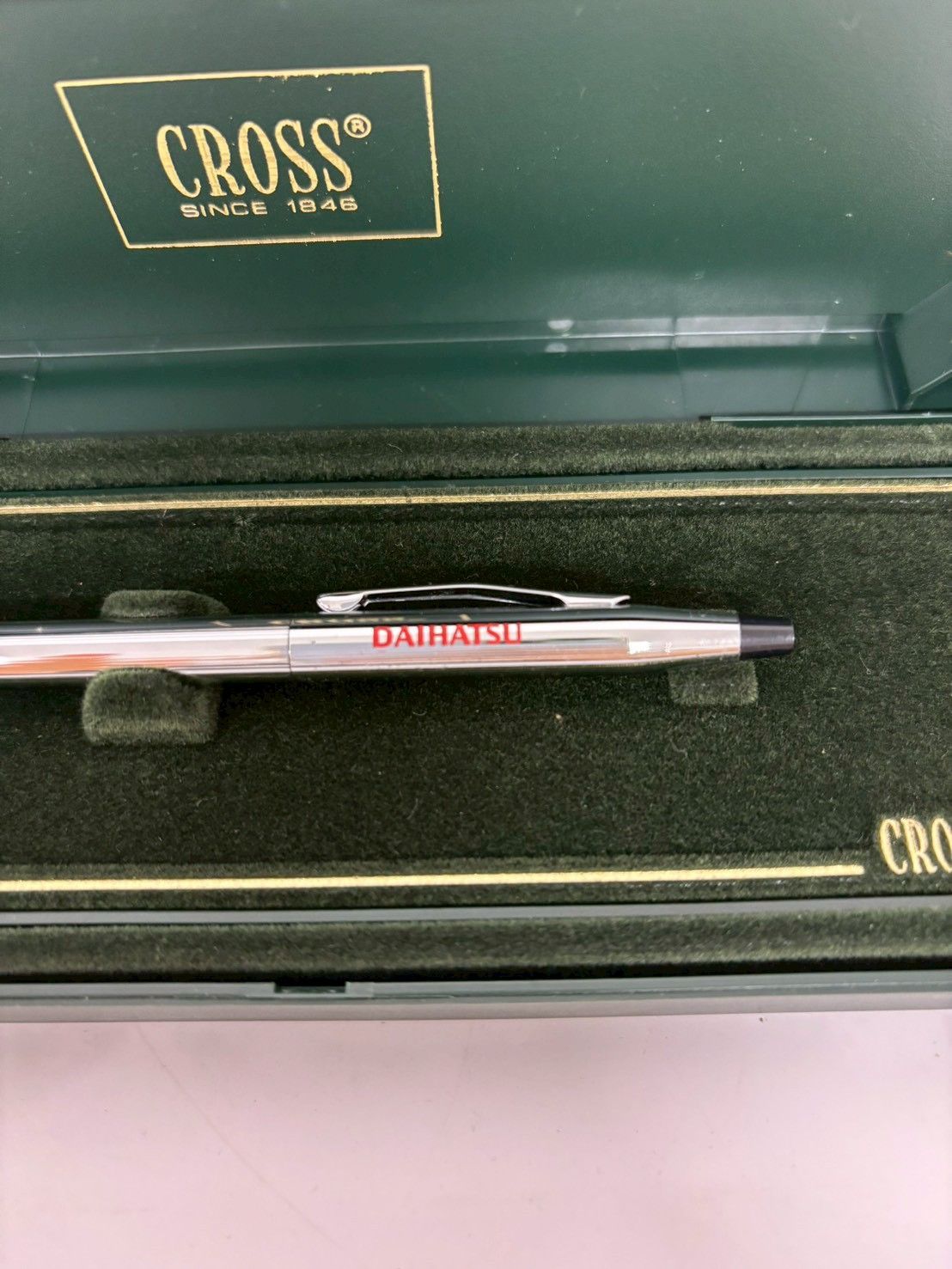 Burberry Cross Gift Set of Two Premium Ballpoint Pens with Boxes — Japan Import