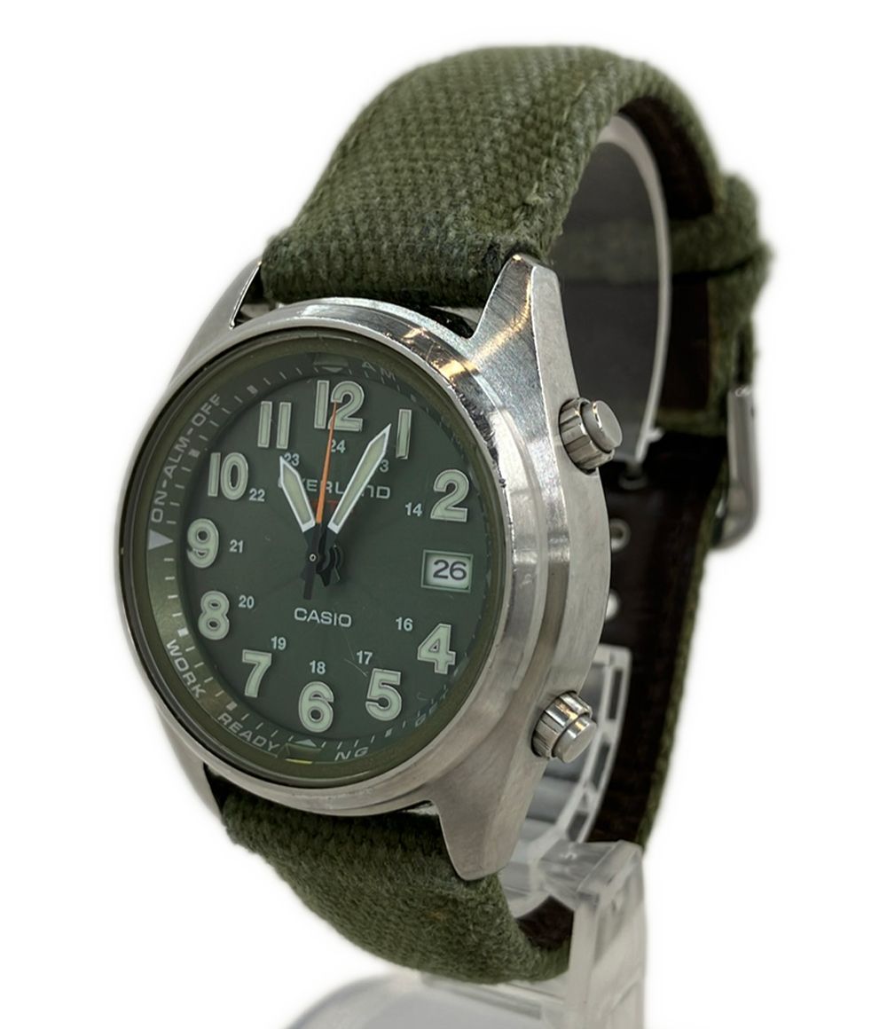 Casio Overland OVW-100BJ Solar Green Women's and Men's Watch — Japan Import