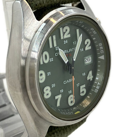 Casio Overland OVW-100BJ Solar Green Women's and Men's Watch — Japan Import