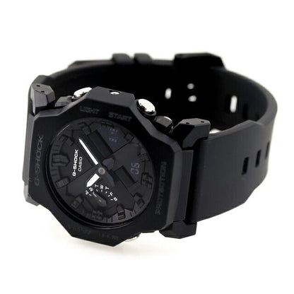 Casio G-Shock Analog Digital Watch GA-2300 Series Model 1ADR Black Resin 45.4mm (1.78 in) Case