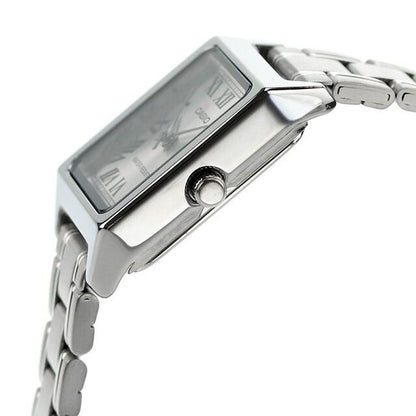 Casio Standard Chic Watch Model LTP-V007D-7BDF with Silver Dial and Band — Japan Import