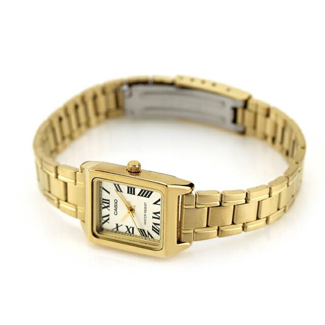 Casio Standard Model LTP-V007G-9BDF Ladies Watch Gold Stainless Steel Japan Import